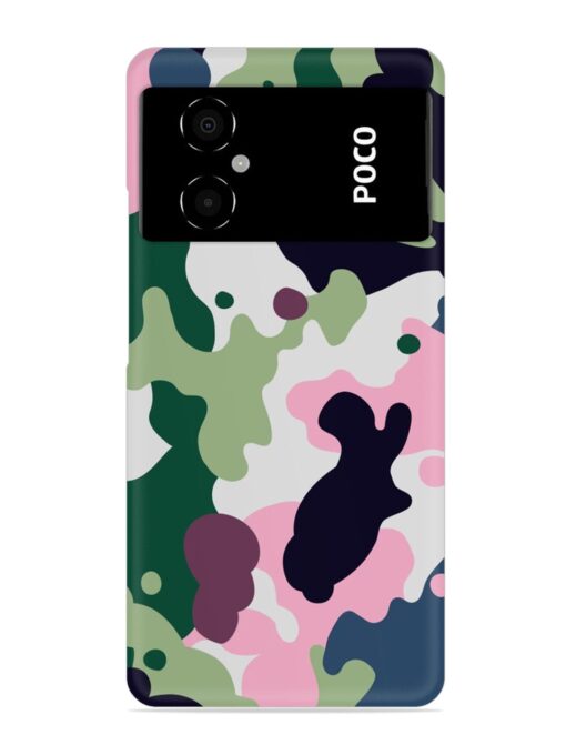 Seamless Funky Camouflage Snap Case for Poco M4 (5G) Zapvi