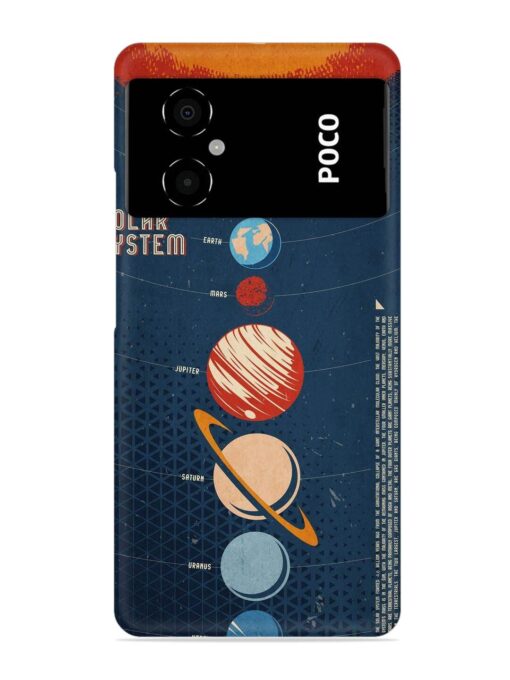 Solar System Vector Snap Case for Poco M4 (5G) Zapvi