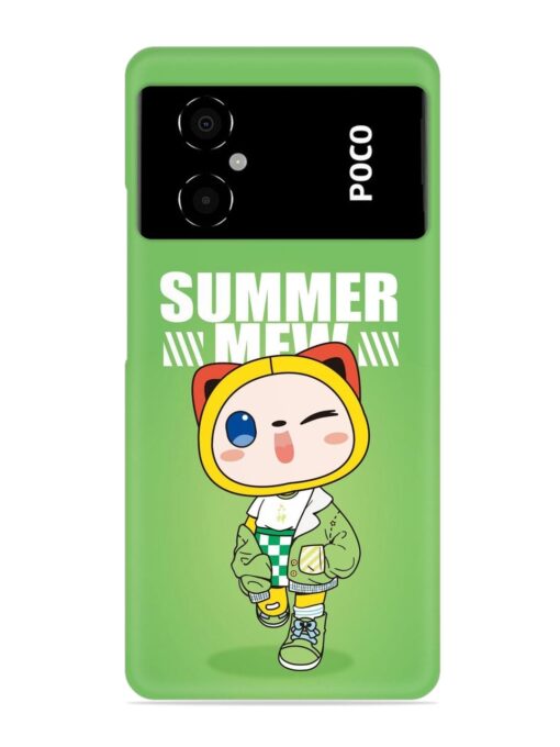 Summer Mew Snap Case for Poco M4 (5G) Zapvi