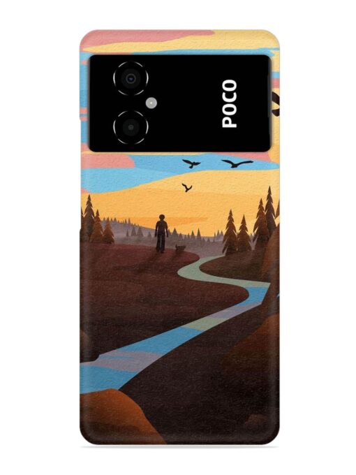 Natural Landscape Art Snap Case for Poco M4 (5G) Zapvi