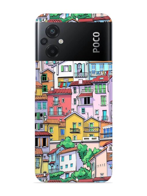 Europe Old Town Snap Case for Poco M5 Zapvi