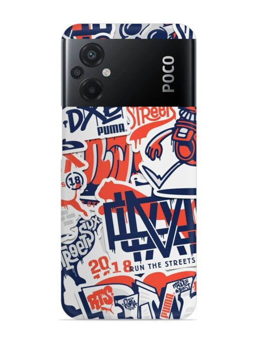 Run The Street Snap Case for Poco M5 Zapvi