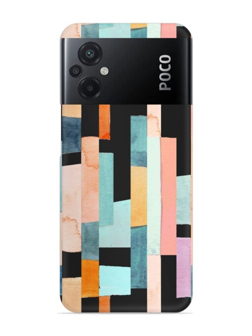 Geometric Seamless Pattern Snap Case for Poco M5 Zapvi