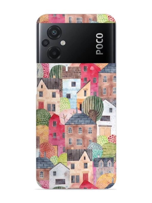 Abstract Seamless Pattern Snap Case for Poco M5 Zapvi