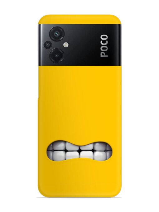 Mouth Character On Snap Case for Poco M5 Zapvi