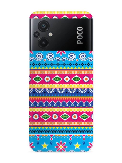 Indian Seamless Snap Case for Poco M5 Zapvi