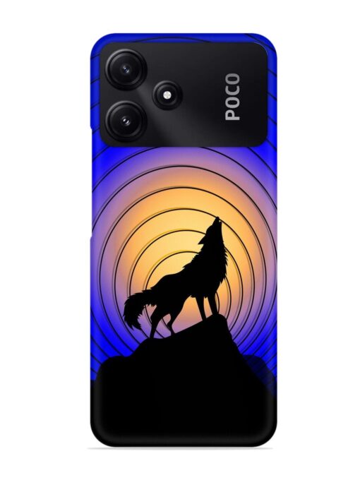 Fox Roaring Design Snap Case for Poco M6 Pro (5G) Zapvi