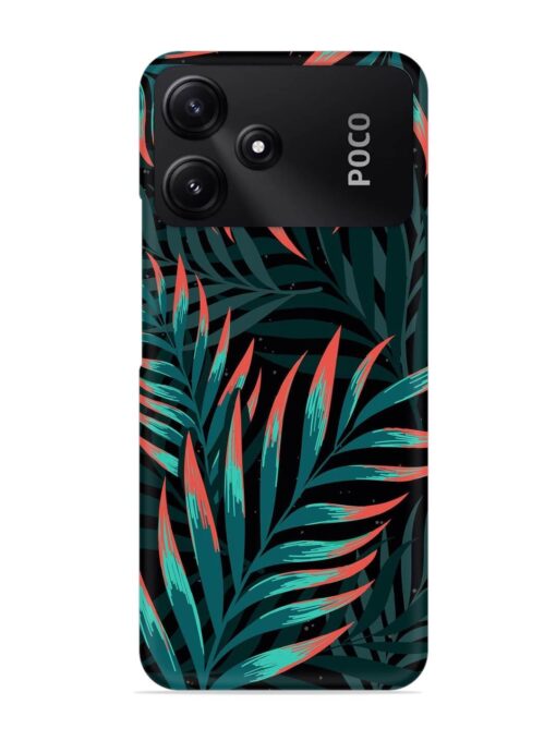 Green Leaf Art Snap Case for Poco M6 Pro (5G) Zapvi