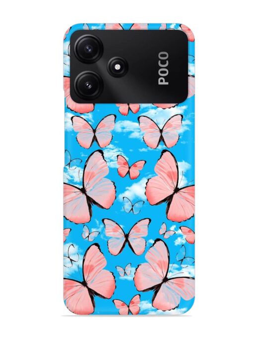 Seamless Pattern Tropical Snap Case for Poco M6 Pro (5G) Zapvi