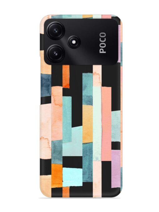 Geometric Seamless Pattern Snap Case for Poco M6 Pro (5G) Zapvi