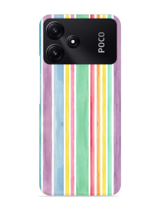 Hand Drawn Watercolor Snap Case for Poco M6 Pro (5G) Zapvi