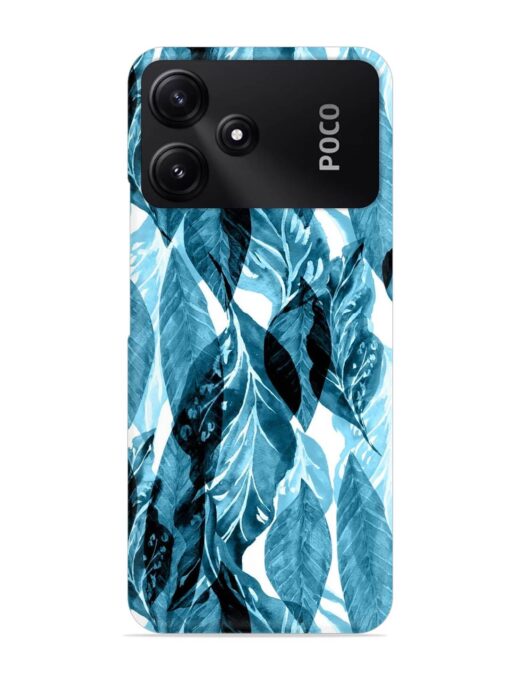 Leaves Pattern Jungle Snap Case for Poco M6 Pro (5G) Zapvi