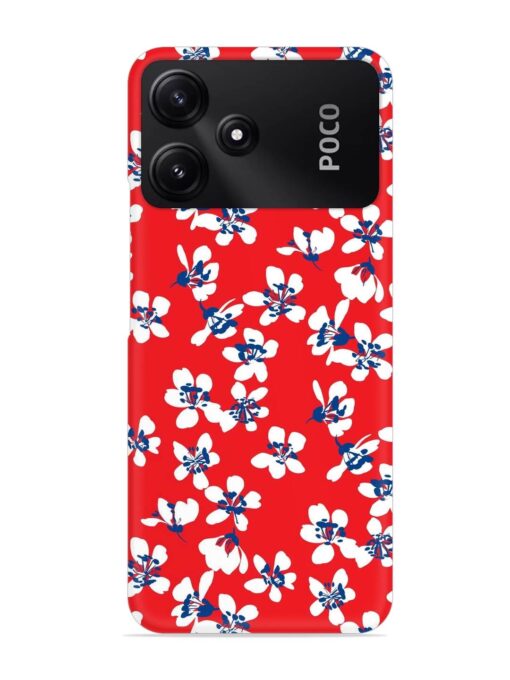 Hand Drawn Abstract Snap Case for Poco M6 Pro (5G) Zapvi