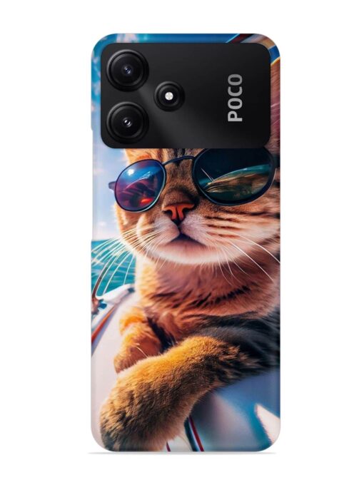 Cat In Style Snap Case for Poco M6 Pro (5G) Zapvi