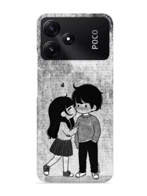 Couple Love Highlights Snap Case for Poco M6 Pro (5G) Zapvi