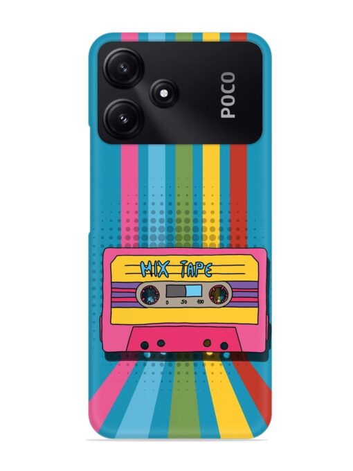 Mix Tape Vactor Snap Case for Poco M6 Pro (5G) Zapvi