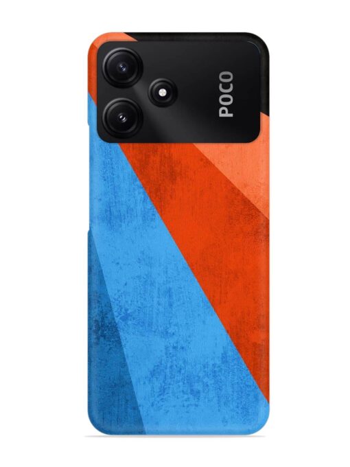 Modern Matte Abstract Snap Case for Poco M6 Pro (5G) Zapvi