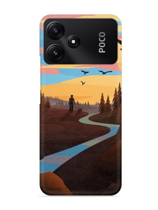 Natural Landscape Art Snap Case for Poco M6 Pro (5G) Zapvi