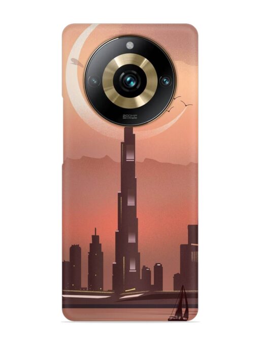 Landmark Burj Khalifa Snap Case for Realme 11 Pro (5G) Zapvi