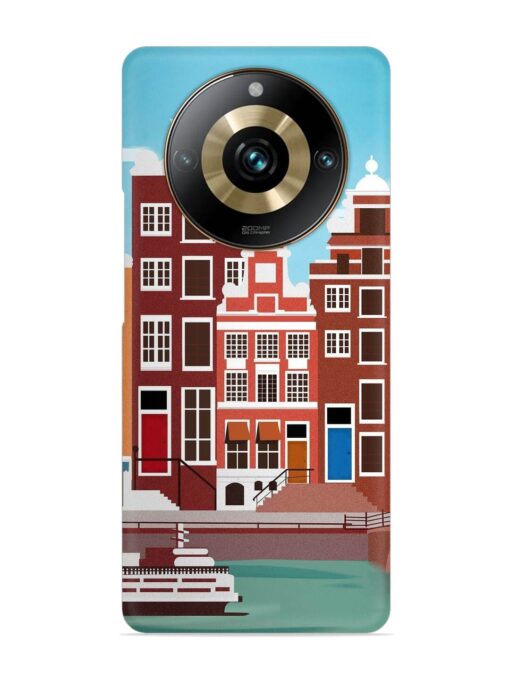 Scenery Architecture Amsterdam Landscape Snap Case for Realme 11 Pro (5G) Zapvi