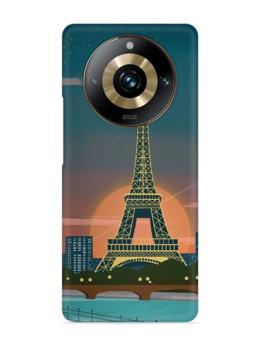 Scenery Architecture France Paris Snap Case for Realme 11 Pro (5G) Zapvi