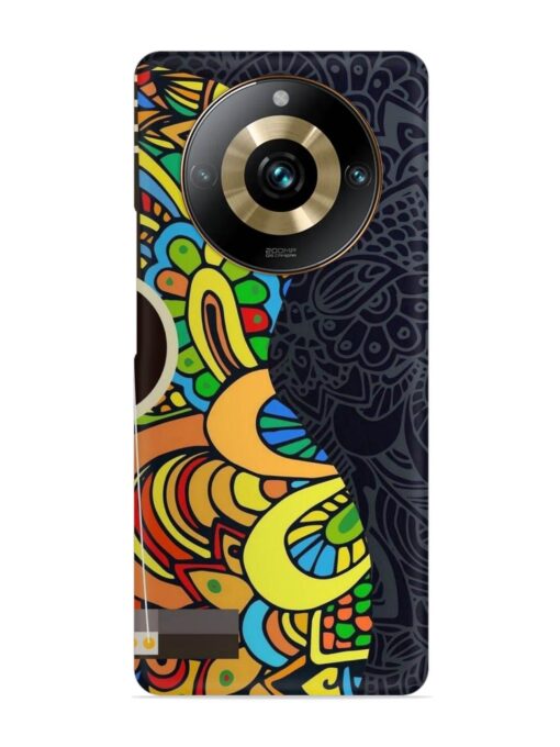 Guitar Vector Art Snap Case for Realme 11 Pro (5G) Zapvi