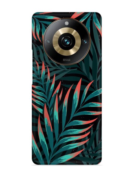 Green Leaf Art Snap Case for Realme 11 Pro (5G) Zapvi