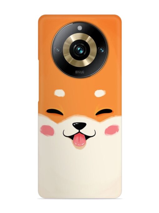 Happy Cat Art Snap Case for Realme 11 Pro (5G) Zapvi