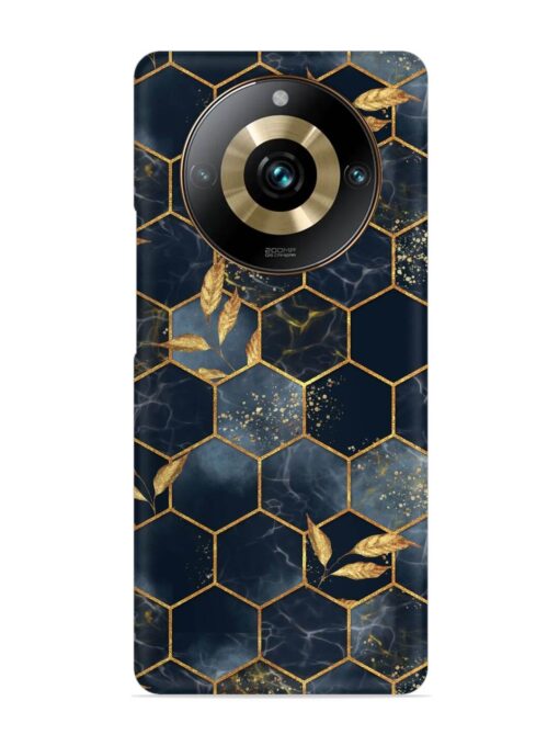 Marble Hexagon Seamless Snap Case for Realme 11 Pro (5G) Zapvi