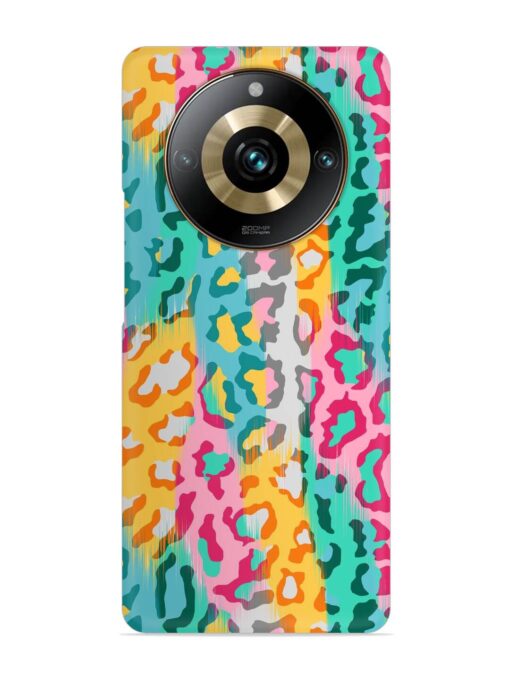 Seamless Vector Colorful Snap Case for Realme 11 Pro (5G) Zapvi