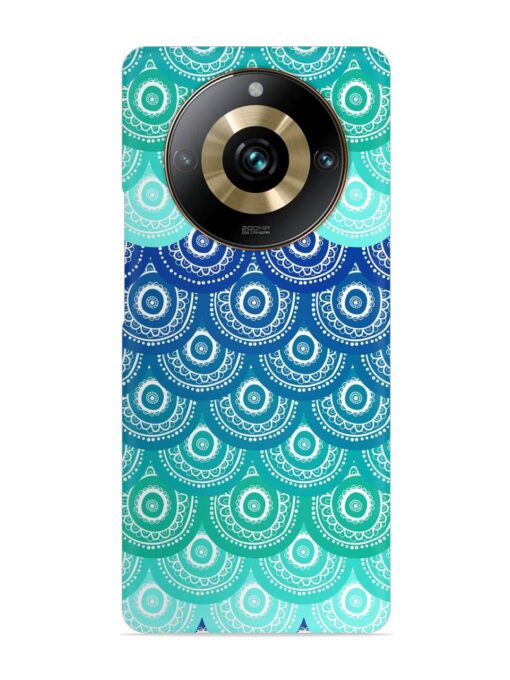 Ethnic Seamless Pattern Snap Case for Realme 11 Pro (5G) Zapvi