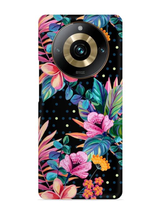 Seamless Floral Pattern Snap Case for Realme 11 Pro (5G) Zapvi