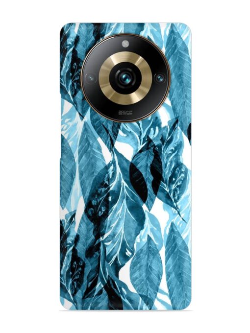 Leaves Pattern Jungle Snap Case for Realme 11 Pro (5G) Zapvi