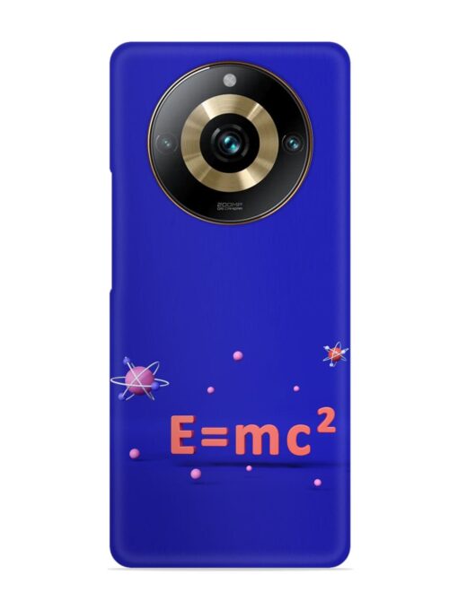 Formula Relativity Equation Snap Case for Realme 11 Pro (5G) Zapvi