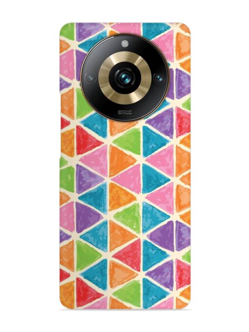 Seamless Colorful Isometric Snap Case for Realme 11 Pro (5G) Zapvi