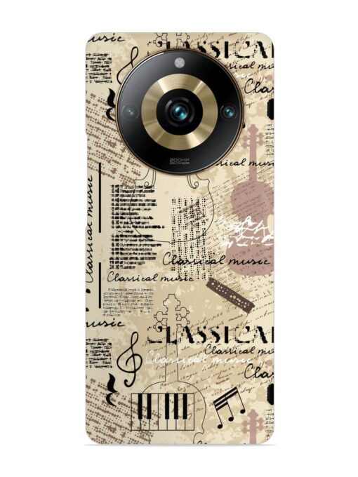 Classical Music Lpattern Snap Case for Realme 11 Pro (5G) Zapvi