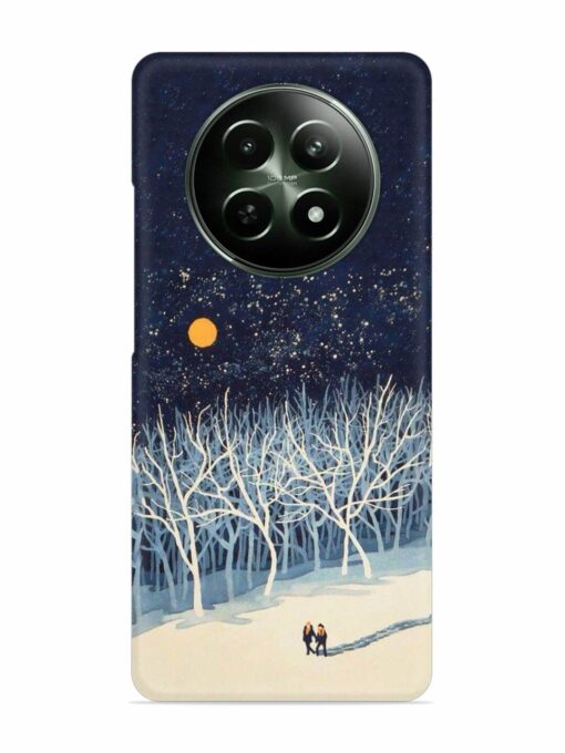 Full Moon Snowshoe Tour Snap Case for Realme 12 (5G) Zapvi