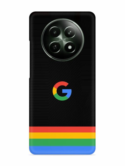 Google Logo Art Snap Case for Realme 12 (5G) Zapvi