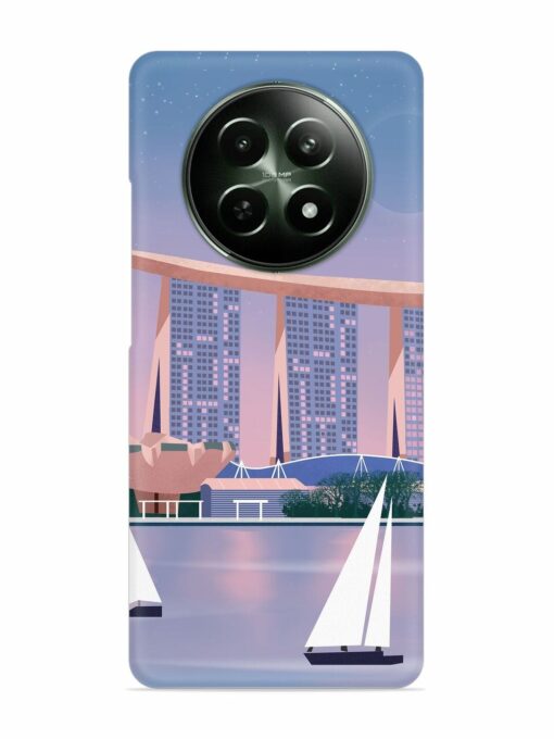 Singapore Scenery Architecture Snap Case for Realme 12 (5G) Zapvi