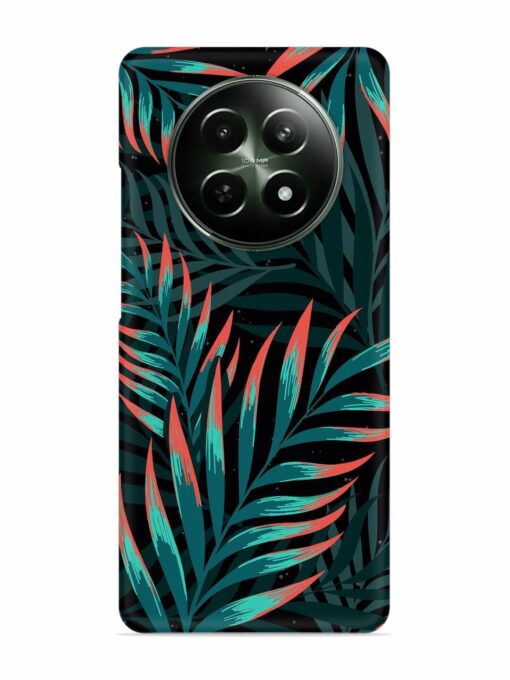 Green Leaf Art Snap Case for Realme 12 (5G) Zapvi