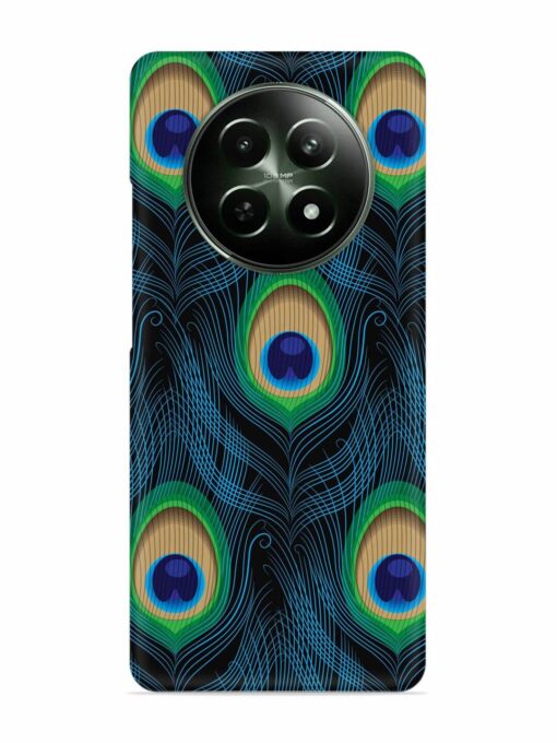 Seamless Pattern Peacock Snap Case for Realme 12 (5G) Zapvi