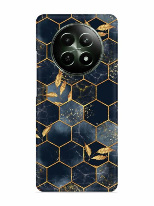 Marble Hexagon Seamless Snap Case for Realme 12 (5G) Zapvi