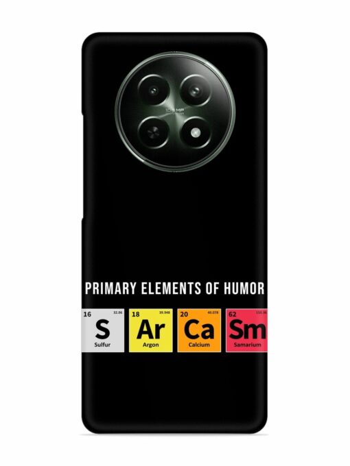 Primary Elements Humor Snap Case for Realme 12 (5G) Zapvi