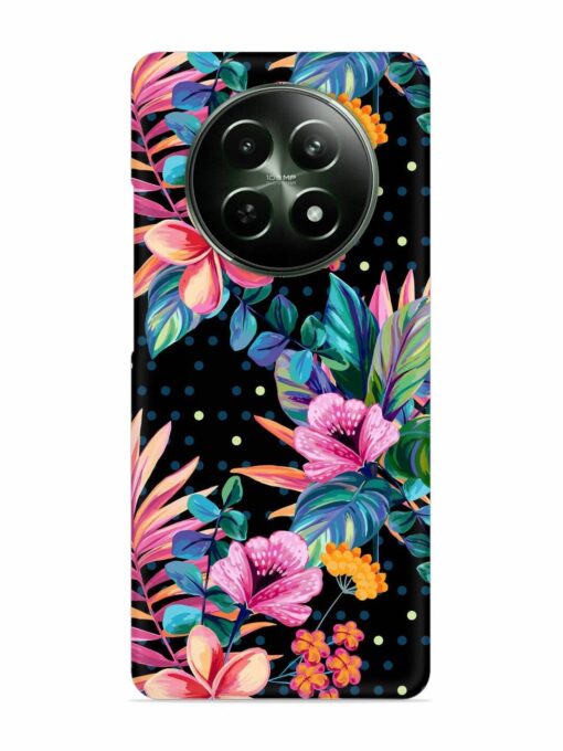 Seamless Floral Pattern Snap Case for Realme 12 (5G) Zapvi