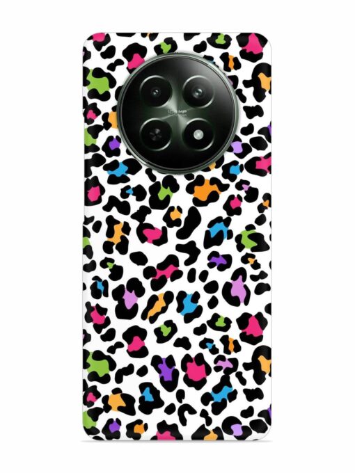 Seamless Leopard Pattern Snap Case for Realme 12 (5G) Zapvi