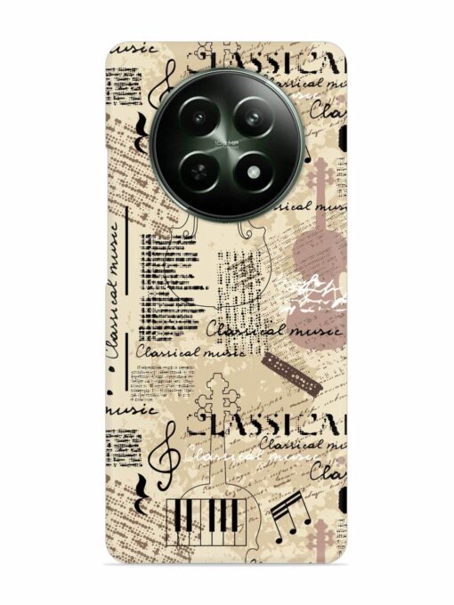 Classical Music Lpattern Snap Case for Realme 12 (5G) Zapvi