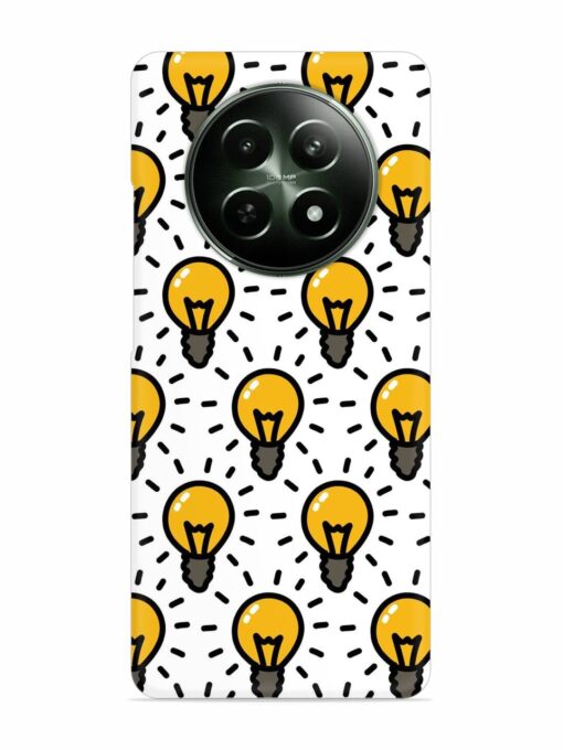 Light Bulb Seamless Snap Case for Realme 12 (5G) Zapvi