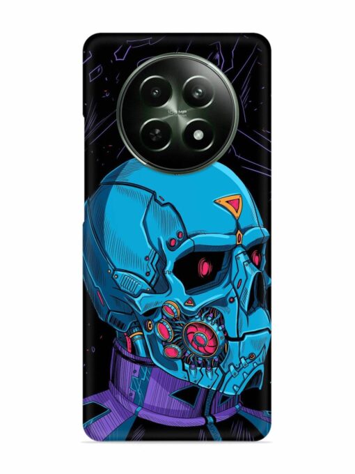 Skull Robo Vector Snap Case for Realme 12 (5G) Zapvi