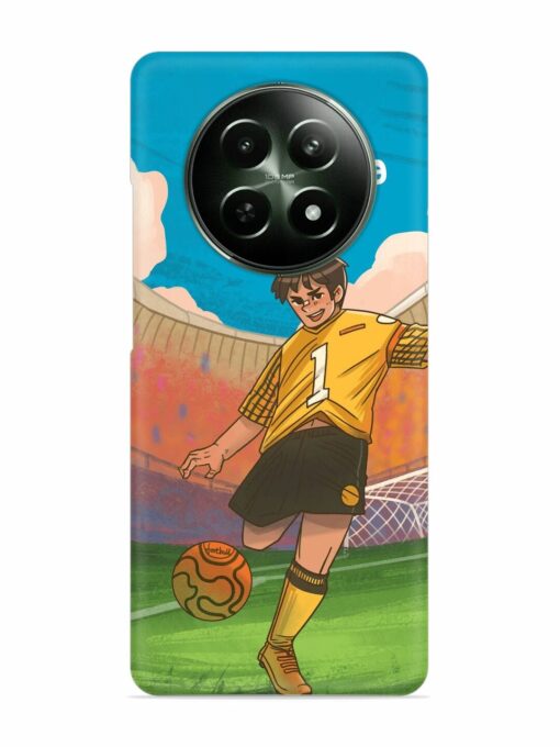 Soccer Kick Snap Case for Realme 12 (5G) Zapvi