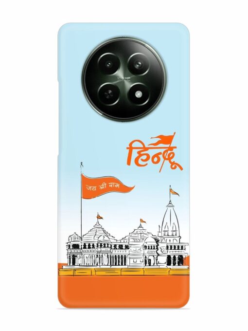 Ram Mandir Hindu Snap Case for Realme 12X (5G) Zapvi